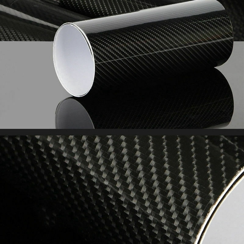 30*152cm Car Stickers 7D Waterproof Glossy Carbon Fiber Vinyl Wrapping Film Automotive Sticker Decal Styling PVC Car Accessories