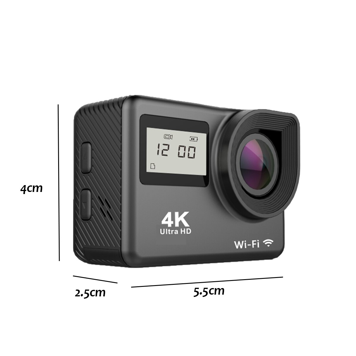 Actiecamera full hd allwinner 4k 30 fps 60 fps wifi 2.0 " scherm mini helm waterdichte sport dv-camera waterdichte dvr-camera