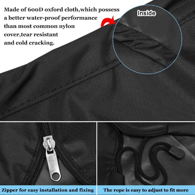 6-15HP Outboard Motor Cover,Full Motor Outboard Cover, Engines Cover Waterproof Boat Cover