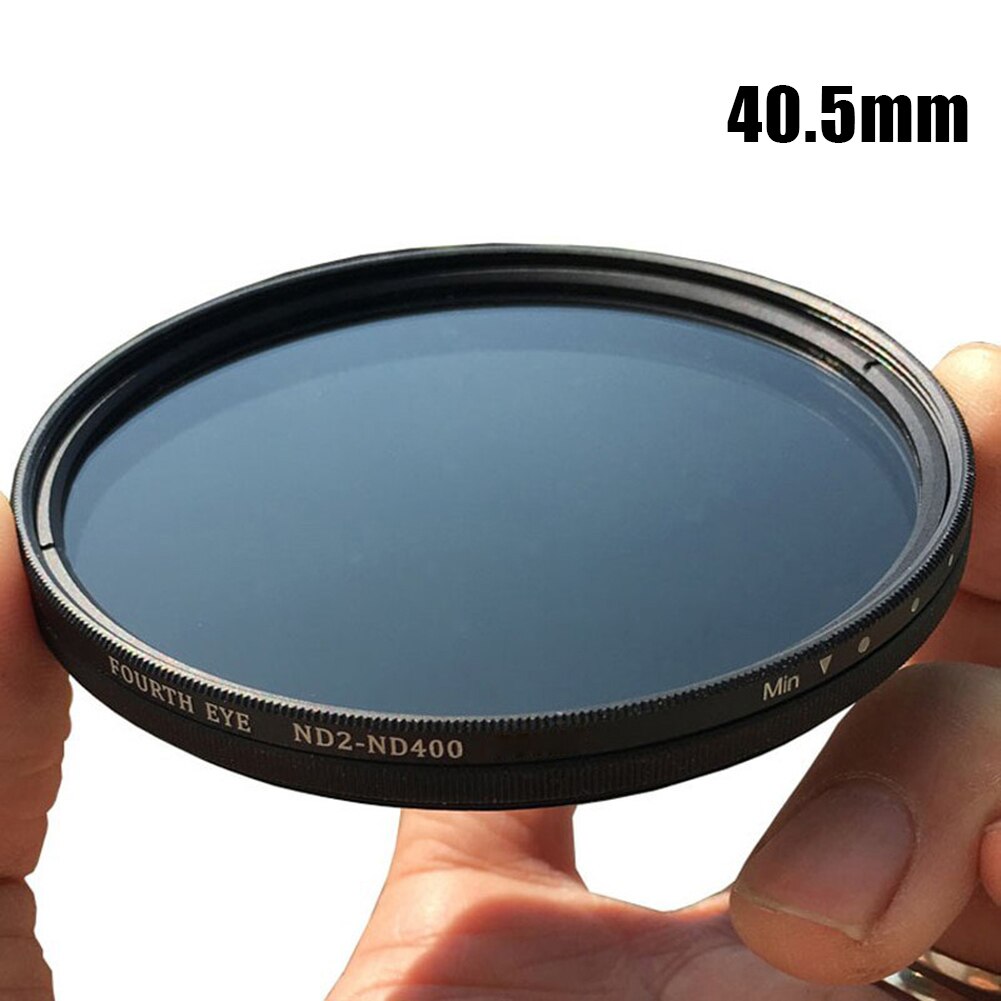 ND2-400 Neutral Density Nd Filter Fader Variabele Verstelbare Optische Glazen Lens AS99: 40.5mm