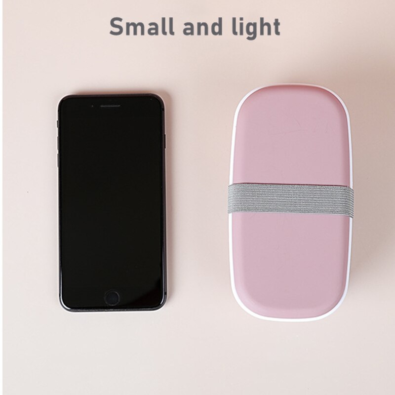 Japanese-style Bento Box with Compartments Portable Student Office Camping Lunch Box Refrigerator Storage Box