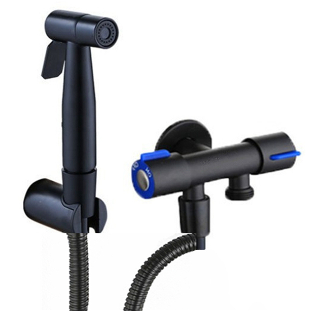 Rączka bidetowa końcówki do bidetu toaleta ręczna Spray Bidet ze stali nierdzewnej Bidet rączka bidetowa samoczyszcząca się prysznic do łazienki: B-8
