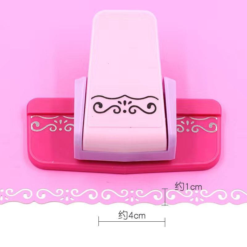 Effortless Flower Hole Punch Paper Craft Punches For Scrapbooking Puncher Machine Paper Cutting DIY Tools Office Stationery: B