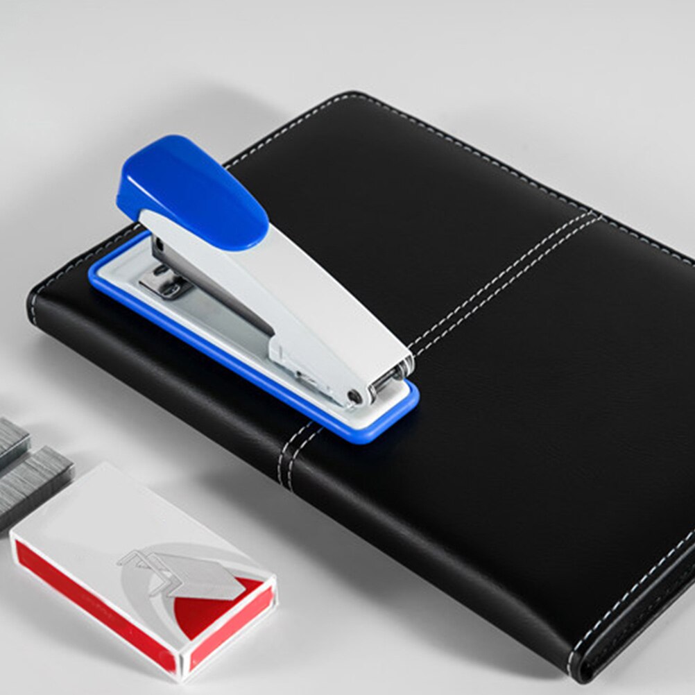 2Pcs Standard Staplers Metal Staplers for Desk School Office Home Stapler Stapling Tool