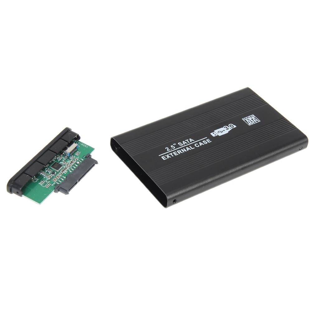 Usb 3.0 sata 2.5 " hd hdd harddisk kabinet eksternt etui boks understøtter harddisk op  to 1tb usb 3.0 kabinet kabinet