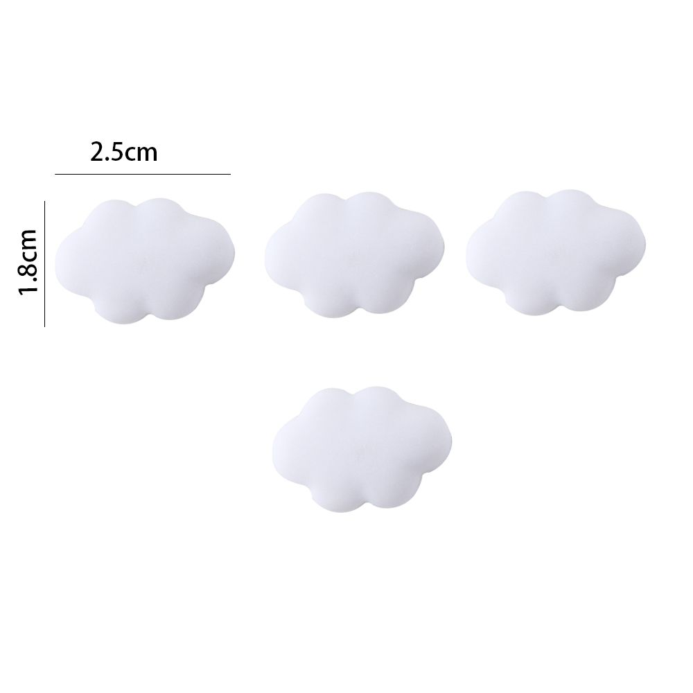 4Pcs Koelkast Magneten Cartoon Leuke Cloud Magneet Sticker Bericht Woondecoratie