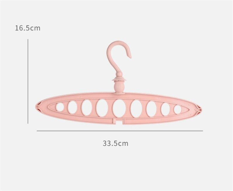 Multifunction Clothes Hanger Clothes Drying Rack Plastic Clothes Hangers Home Storage Hangers