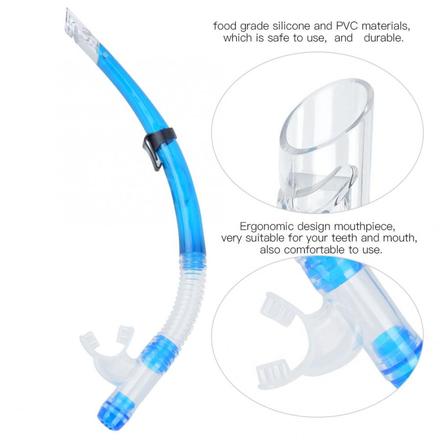 Snorkels Diving Snorkeling Breathing Tube Semi-Dry Diving Swimming Equipment diving accessories