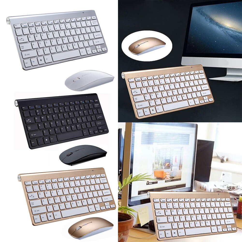 78 Keys USB Thin Android Keyboard Ultra Slim X Architecture Windows With Mouse Wireless Laptops Quiet Desktops