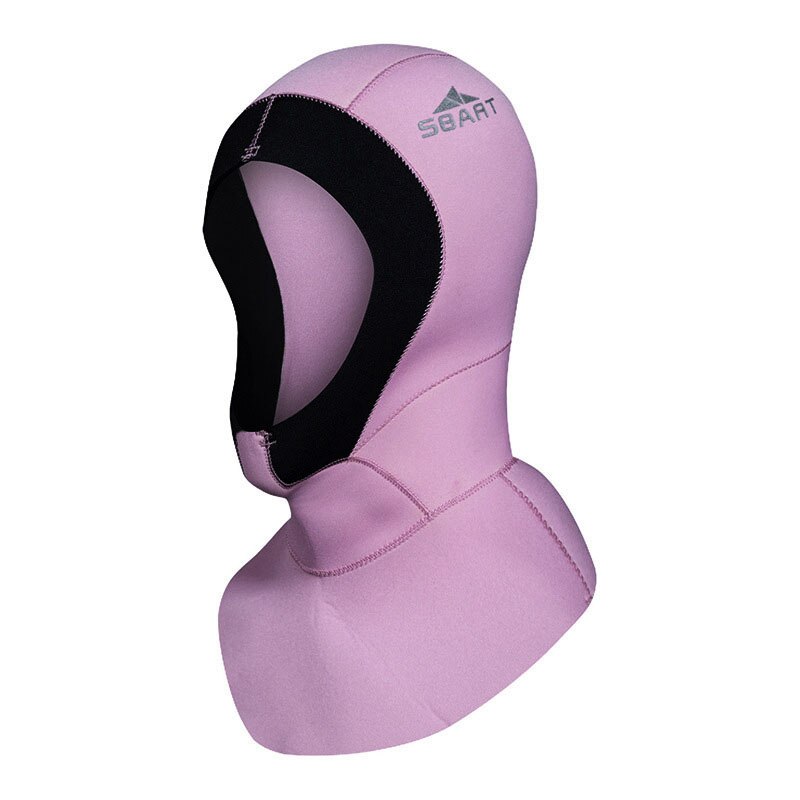 SBART 3mm neoprene dive hood cap for scuba diving cold water scuba dive sports Cap Waterproof keep warming Brand: Pink