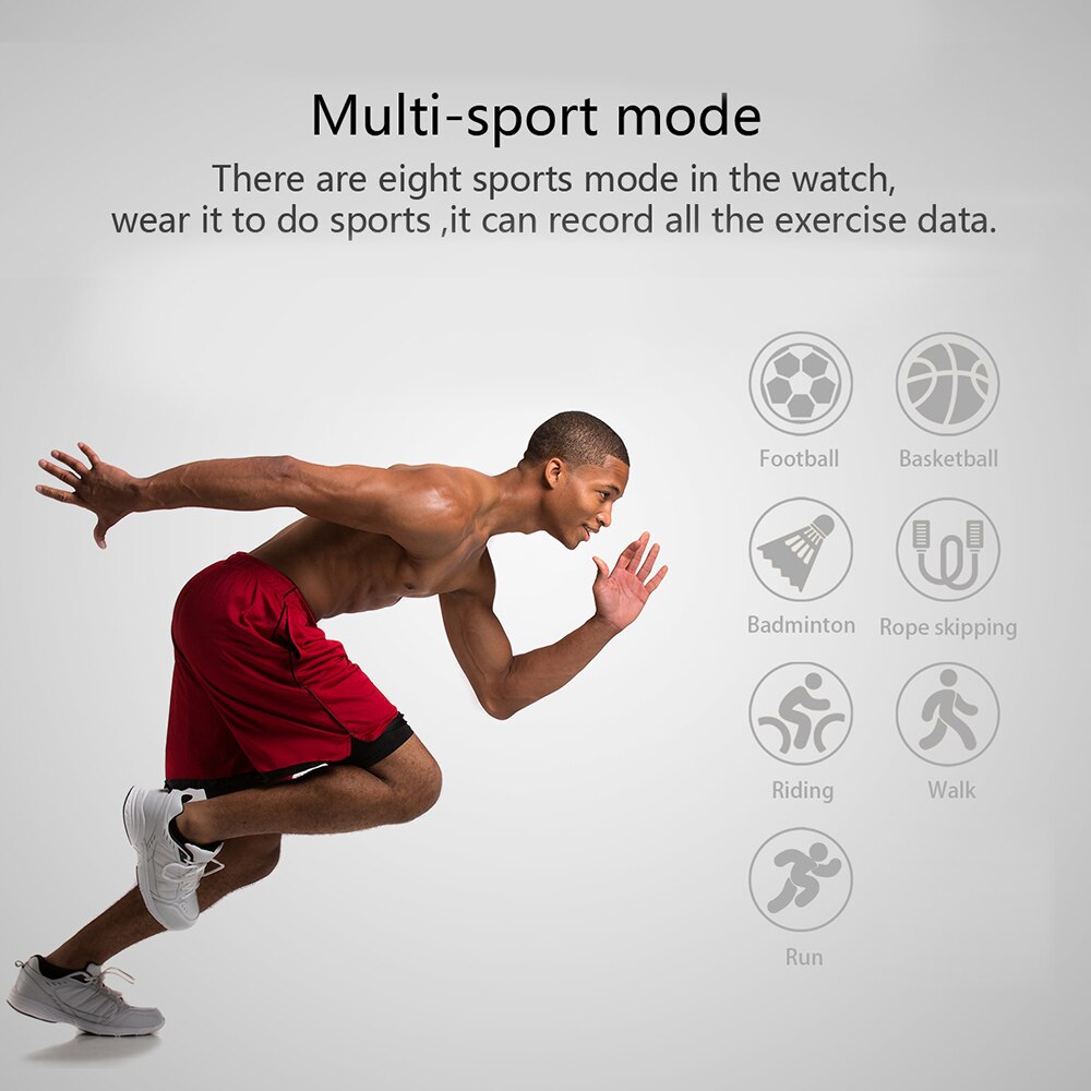 BINSSAW SN67 montre intelligente IP68 étanche message poussoir moniteur de fréquence cardiaque Fitness tracker sport smartwatch pour hommes femmes