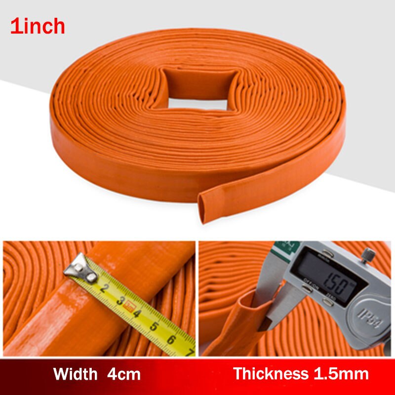 1inch 25mm High Pressure Water Hose Garden Irrigation Watering Hose Antifreeze plastic Fire-Protection Hose