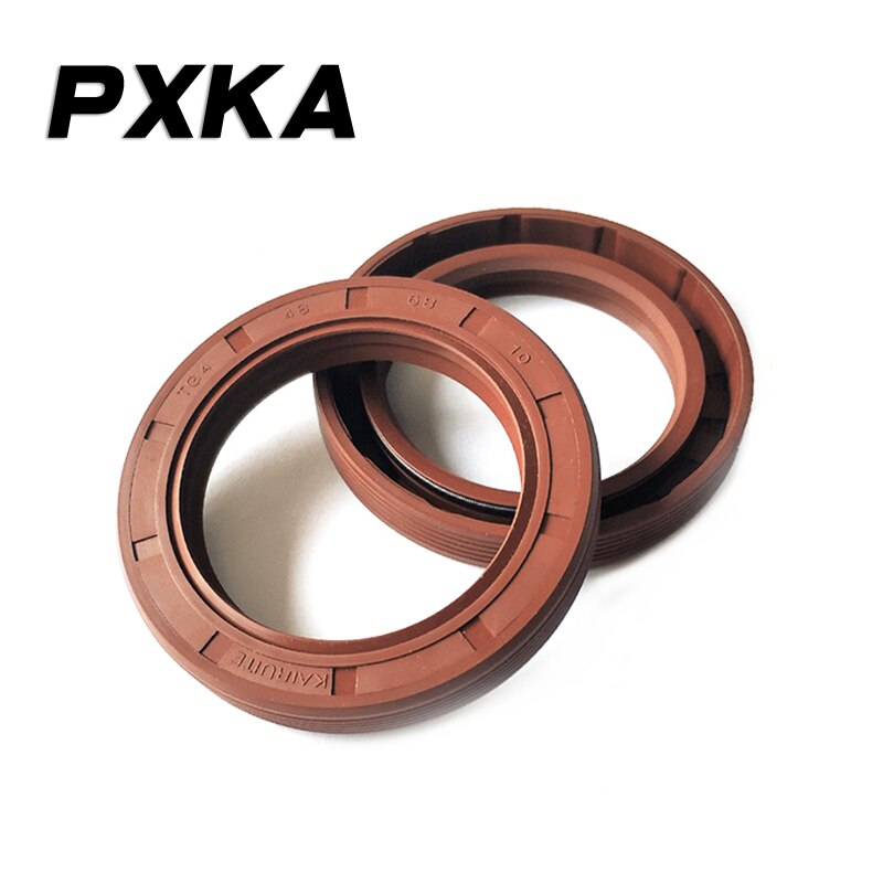 2PCS FKM FPM FR oil resistant fluorine rubber skeleton oil seal 45X55X7/45X55X8/45X57X7/45X58X7/45X58X8/45X60X7/45X60X8/45X60X10