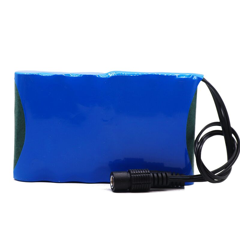 original 12V 6S1P 8800mah battery rechargeable lithium-ion battery pack capacity DC 12.6v 8.8Ah CCTV Cam Monitor + charger