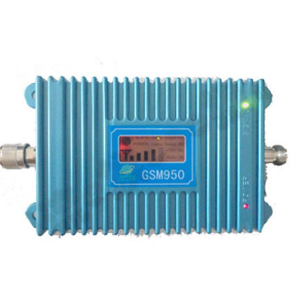 LCD display function model GSM 950 high gain 55dbi GSM 900Mhz mobile phone signal booster GSM signal repeater FORM home use
