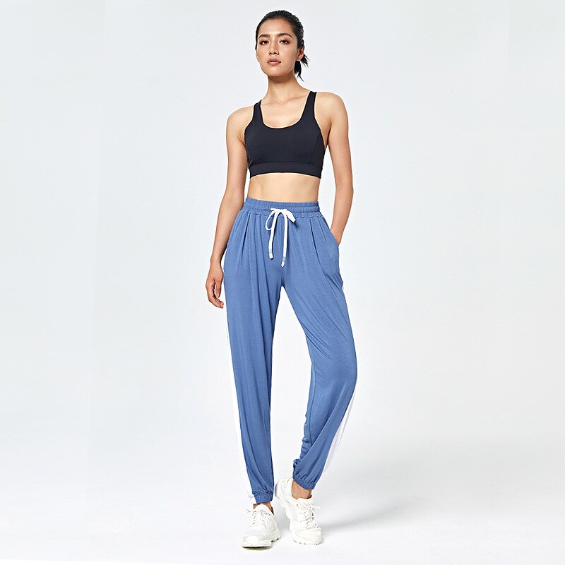 Women Yoga Pants Jogging Harem Pants Sports Athletic Loose Sweatpants Quick Dry Breathable Soft Bodybuilding Sportswear