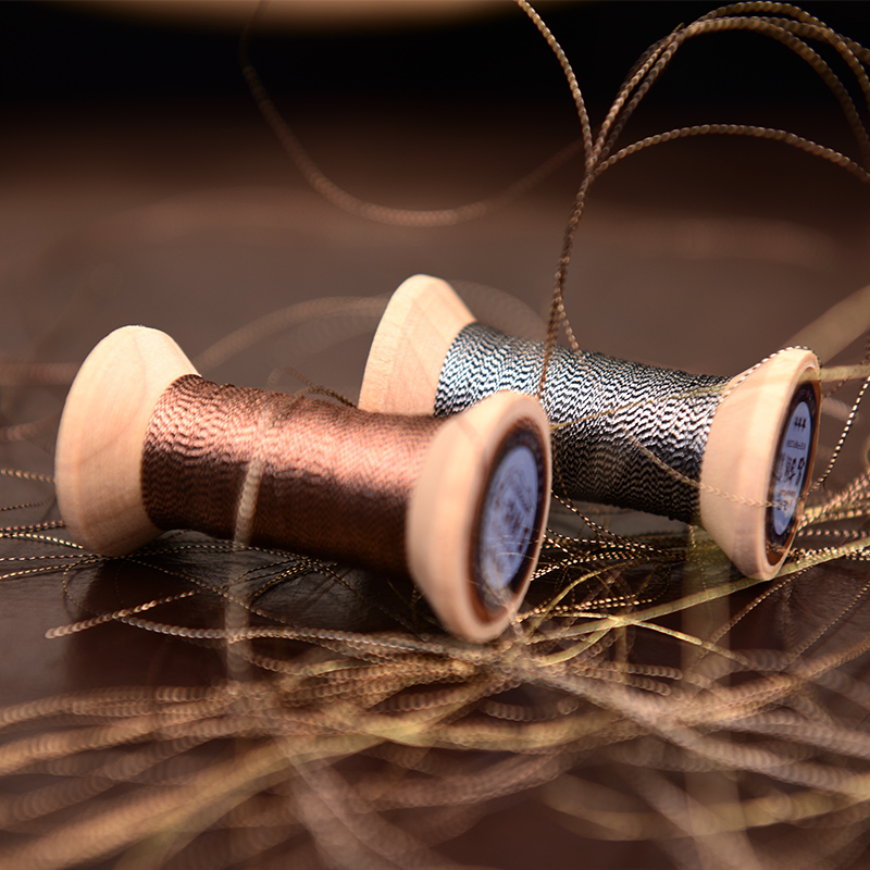 Light brown series of Gold thread/French embroidery thread/embroidery spool/colorful gold embroidery thread /50 meters/roll