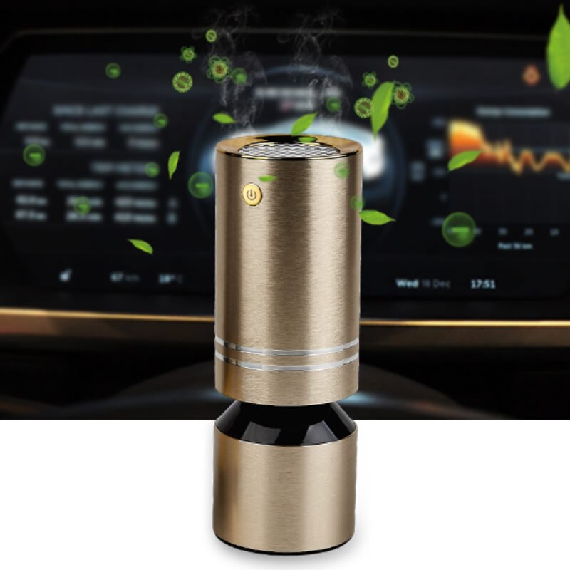 3 i 1 negativ ion bil luftrenser hepa filter bil aktivt kull filter luftrensemaskin usb bil luftfrisker super stum