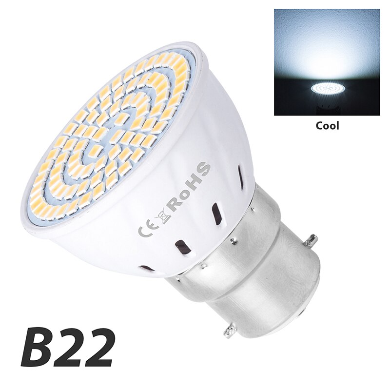 48 Leds Plant Groei Lamp B22 MR16 GU10 Volledige Spectrum 220V Hydrocultuur Groeilicht: A1