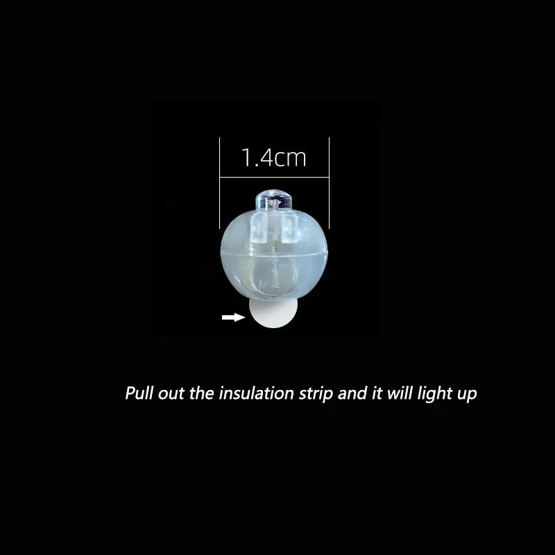 Flash LED Miniature/boule ronde monochrome, bricolage maison de poupée/bureau de Table de sable, accessoire de matériaux lumineux