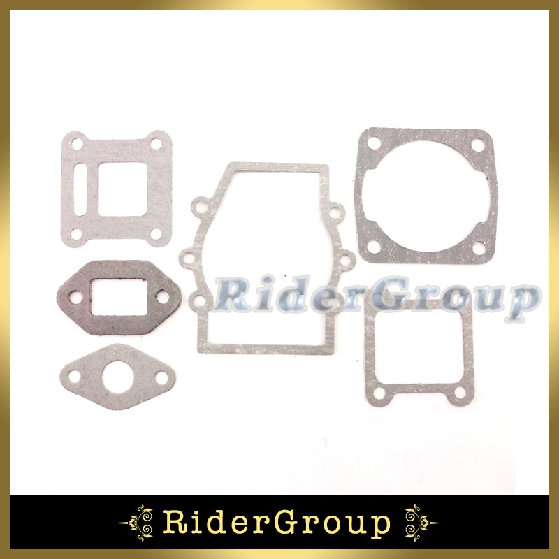 2x Engine Gasket Kit For 2 Stroke 47cc 49cc Chinese Minimoto Mini Moto Dirt Pocket Bike Baby Crosser Kids ATV Quad 4 Wheeler