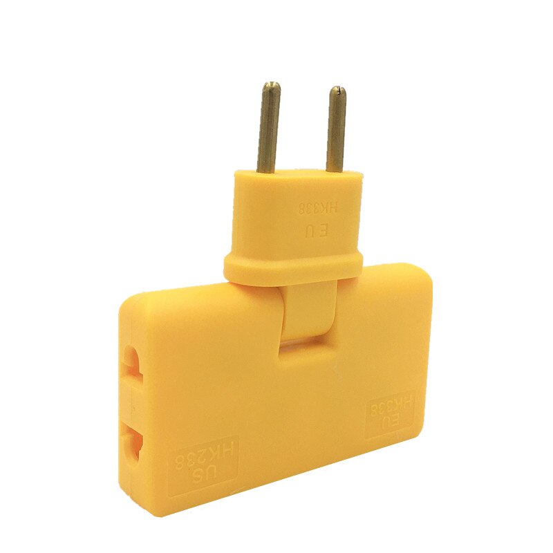 Draaien Plug Eu Converter Een In Drie 180 Graden Extension Plug Multi Plug Mini Slim Wireless Outlet Adapter Licht Handig