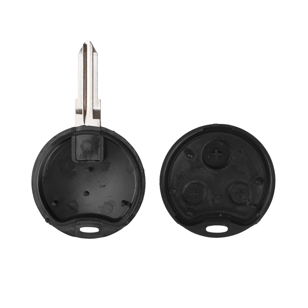 KEYYOU DIY For Benz SMART Fortwo For Mercedes Benz Replacement Remote Auto Car Key Case Fob Case 3 Buttons With Blade