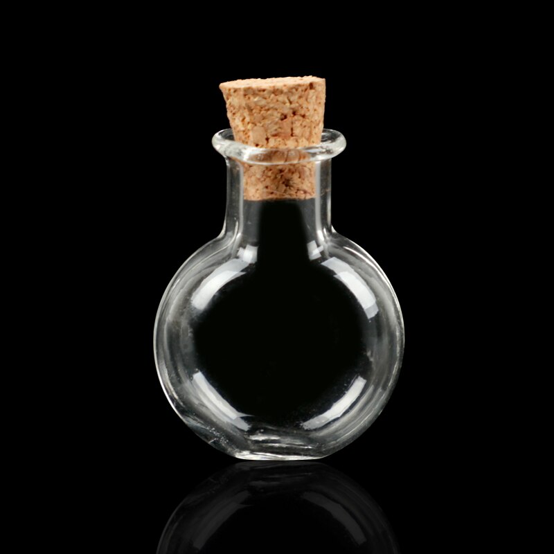 10 Pièces 2 Ml Mini Verre Vide Souhaitant Des Bouteilles De Parfum Bouchons En Liège De Bouchon