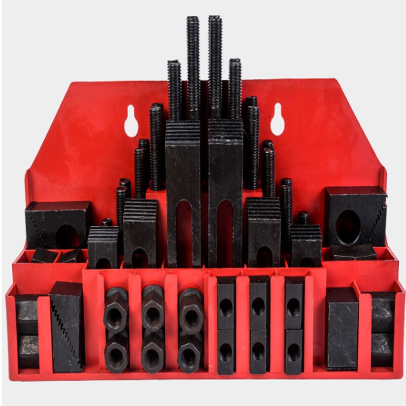 M12 Milling Machine Clamping Set 58pcs Mill Clamp Kit Vice Universal Fixture Screw Set Processing Parts Pressure Plate