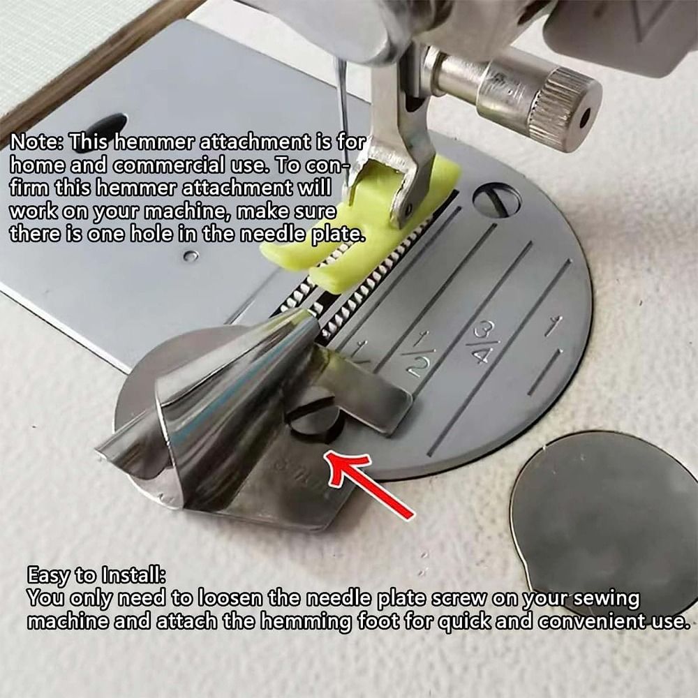 3mm-10mm syfot för fållpressar, platt bil, böjningsrör, spiralpressar, gammal symaskin, pressarfot, syverktyg
