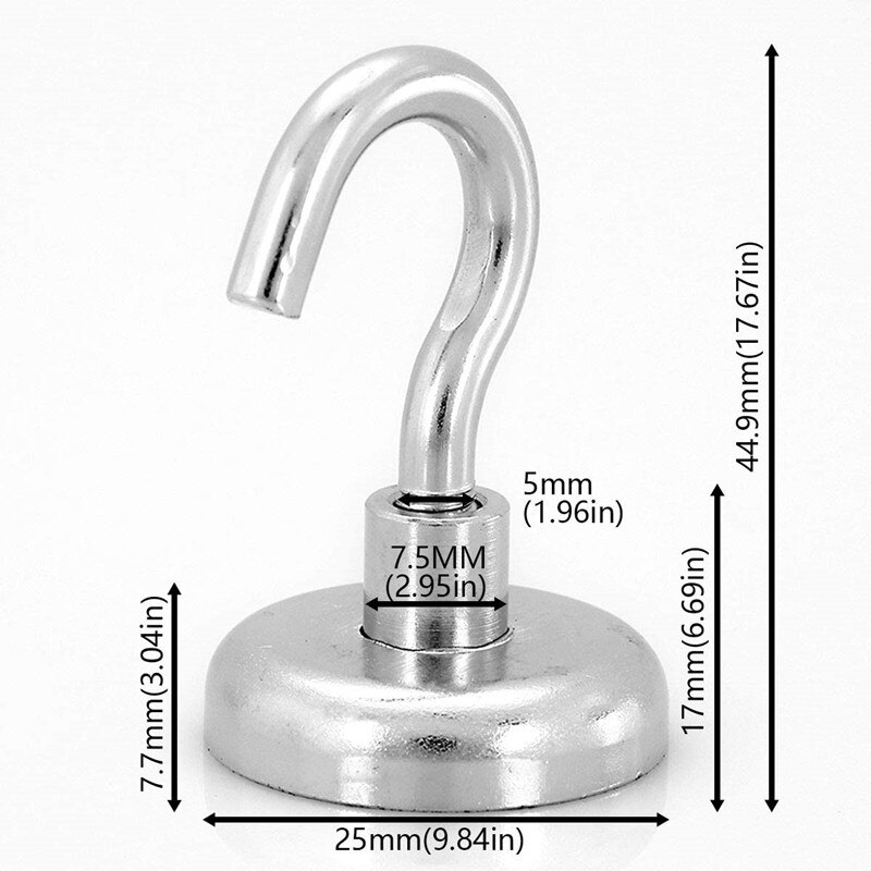 STOBAZA S-Haken 50 Stück | Schwarze Metallhaken | Vielseitig Für Küche, Bad & Garten