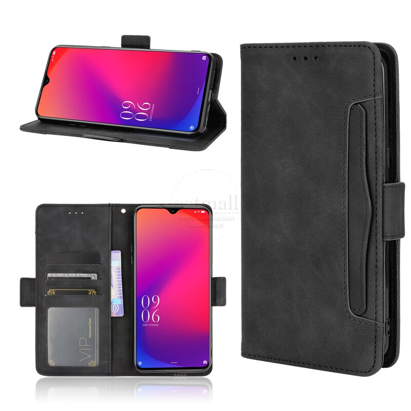 Para Doogee X95, funda tipo billetera con tapa magnética para Doogee X95, Funda de cuero de lujo para teléfono móvil