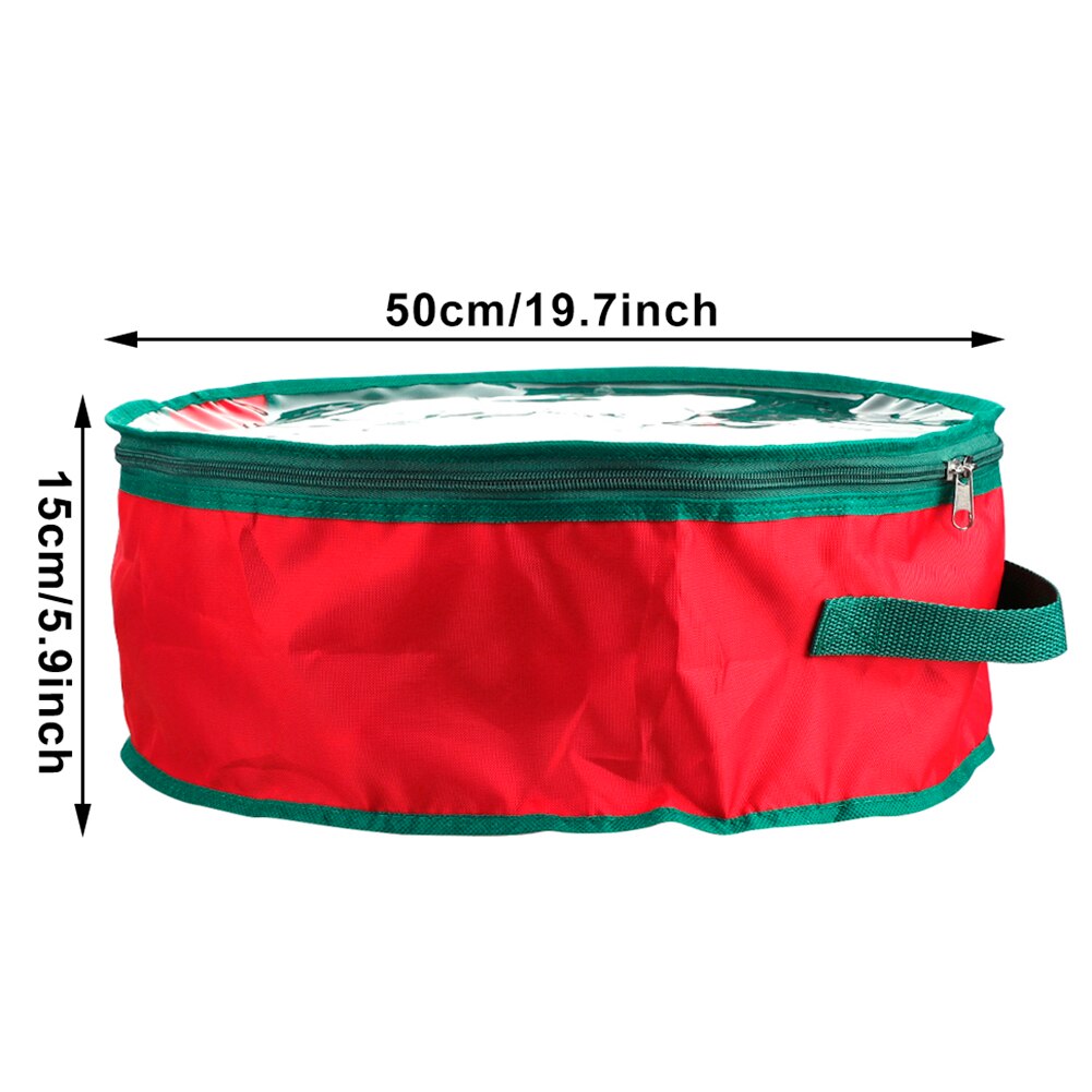 Caja de almacenamiento vacía desmontable con bolsa de almacenamiento de particiones interiores, soporte de flores de Navidad, luces LED, decoraciones, 1 ud.: B2