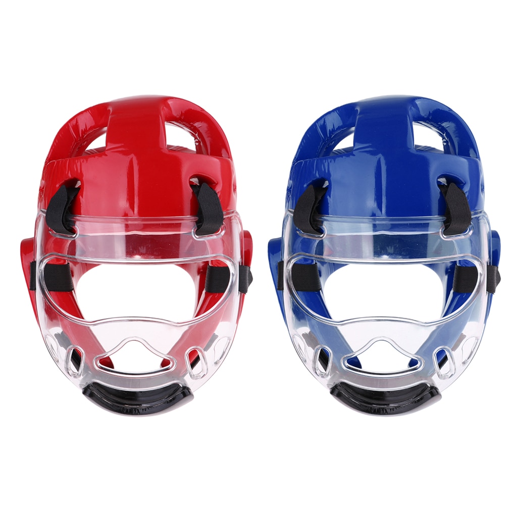 Kinderen & volwassenen bokshelm jongens meisjes sparren kickboksen taekwondo hoofddeksels beschermende kleding