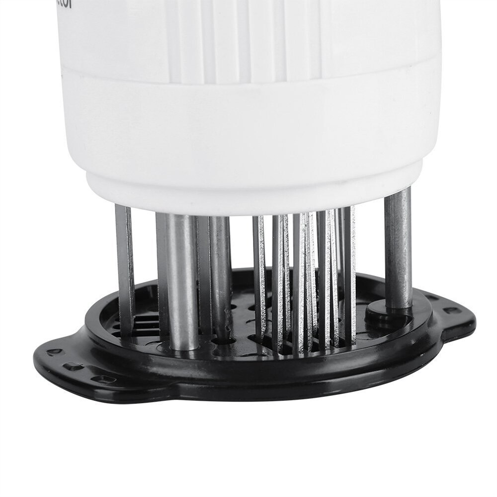 Inyector de sabores 2 en 1 ablandador de carne de acero inoxidable, juego de jeringa para especias, inyector de sabores para barbacoa, accesorios de marinado para salsa de cocina
