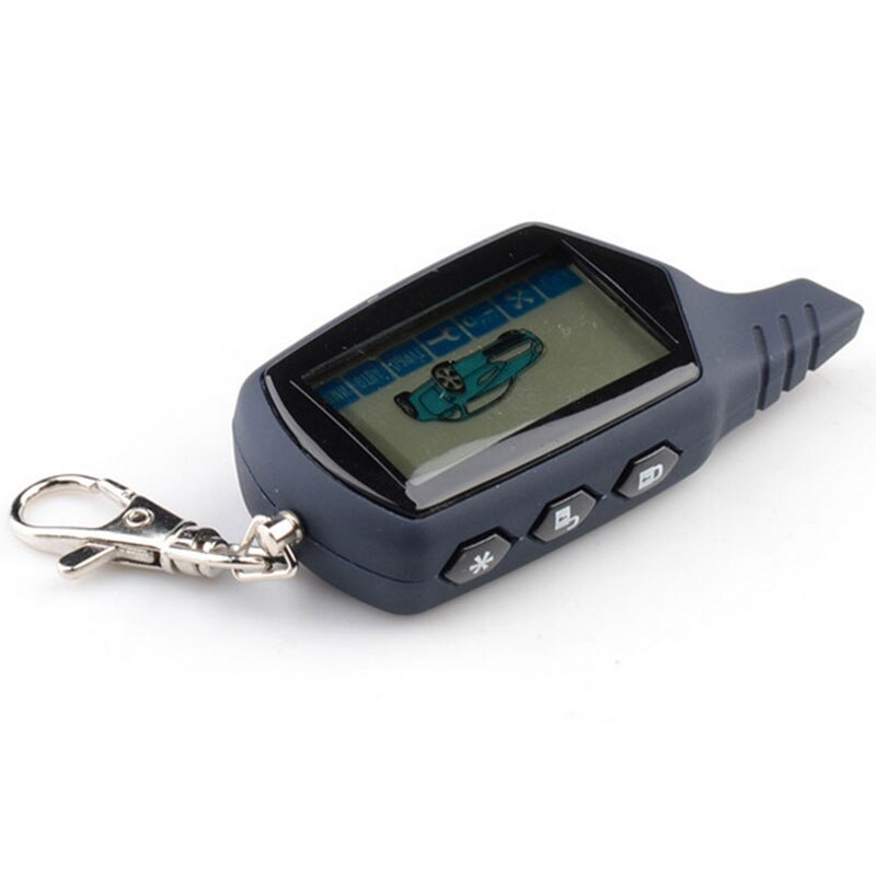 A9 2-way LCD Remote Control KeyChain + A9 Silicone Case For Two Way Car Alarm System Twage Starline A9 Key chain Fob