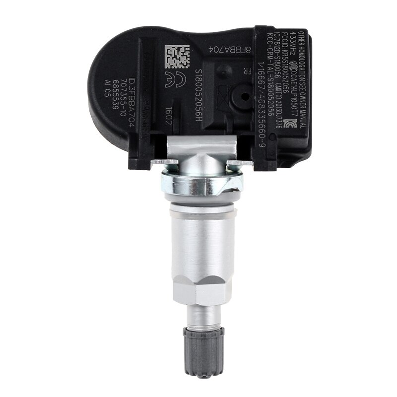 707355-10 70735510 36106881890 36106856209 6855539 Voor Bmw 433Mhz Tpms Bandenspanning Sensor