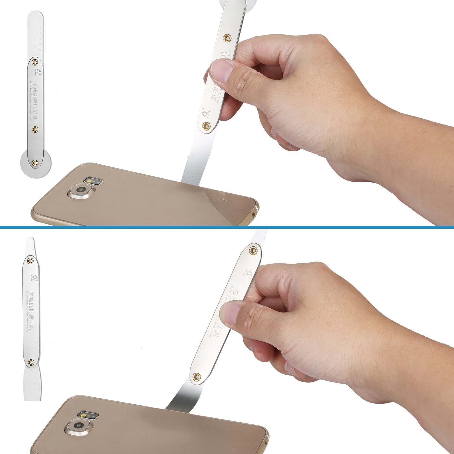 Electronics Screen Repair Tool Kit Thin & Flexible Opening Pry Tool Flat Spudger for Smartphone Tablets Laptops Fixes