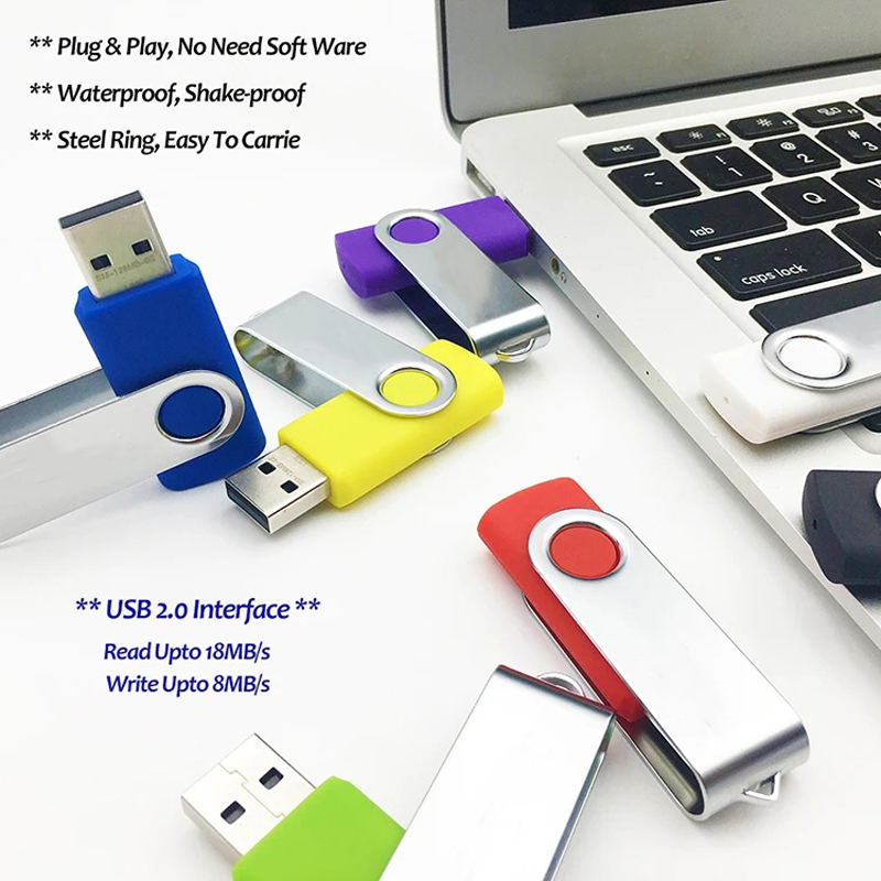 Pendrive USB 2.0 64GB Wodoodporny pendrive 128GB Usb Stick 4GB 8GB 16GB 32GB Pendrive High Speed Memory Stick