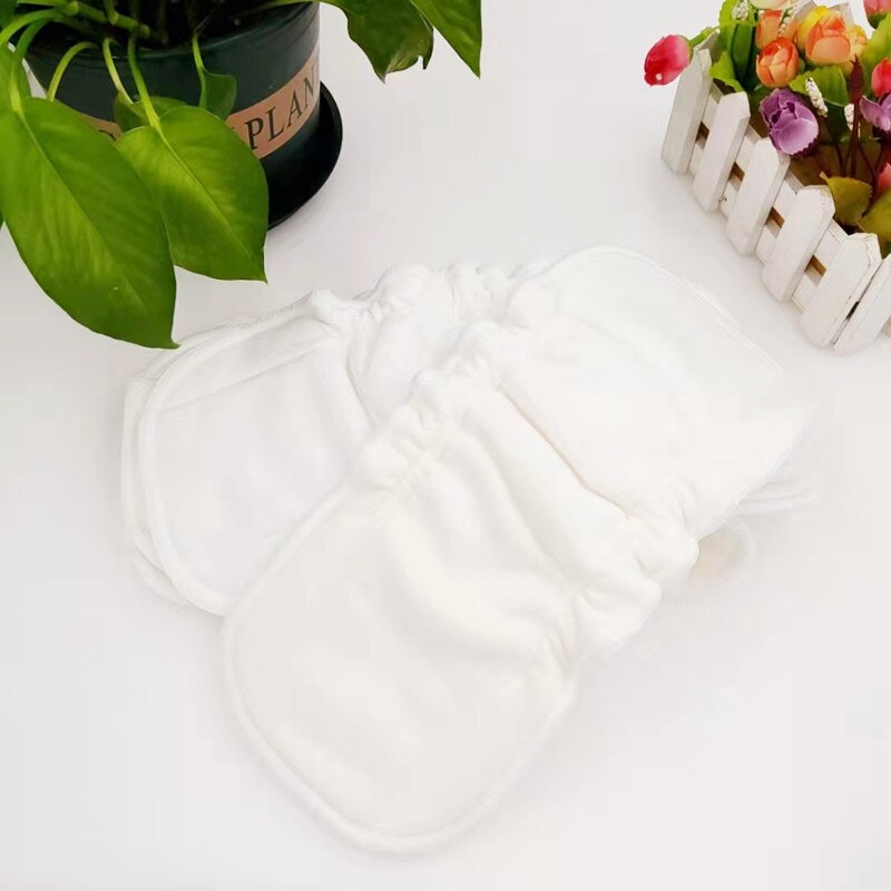 5 Lagen Doek Luier Insert Baby Doek Herbruikbare Luier Insert Wasbare Luier 1 Laag Pul Stof + 3 Lagen Microfiber + 1 Laag Bma