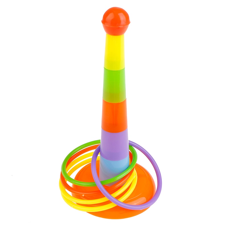 Juego de argolla pequeño, juego de jardín de plástico, juego de piscina, juego de Juguetes Divertidos para niños,