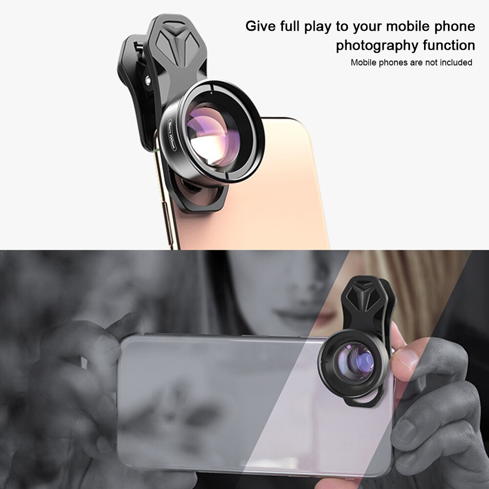 Outdoor Photography Universal External Macro Wide Angle With Clip Phone Camera Lens Kit Easy Install Removable Optical Glass HD