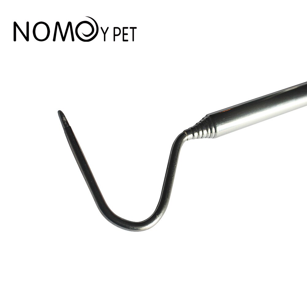 Stainless Steel Snake Hook Adjustable Long Handle Snake Catcher Tongs Reptile Catcher Stick Rattlesnake Grabber Handling Tool