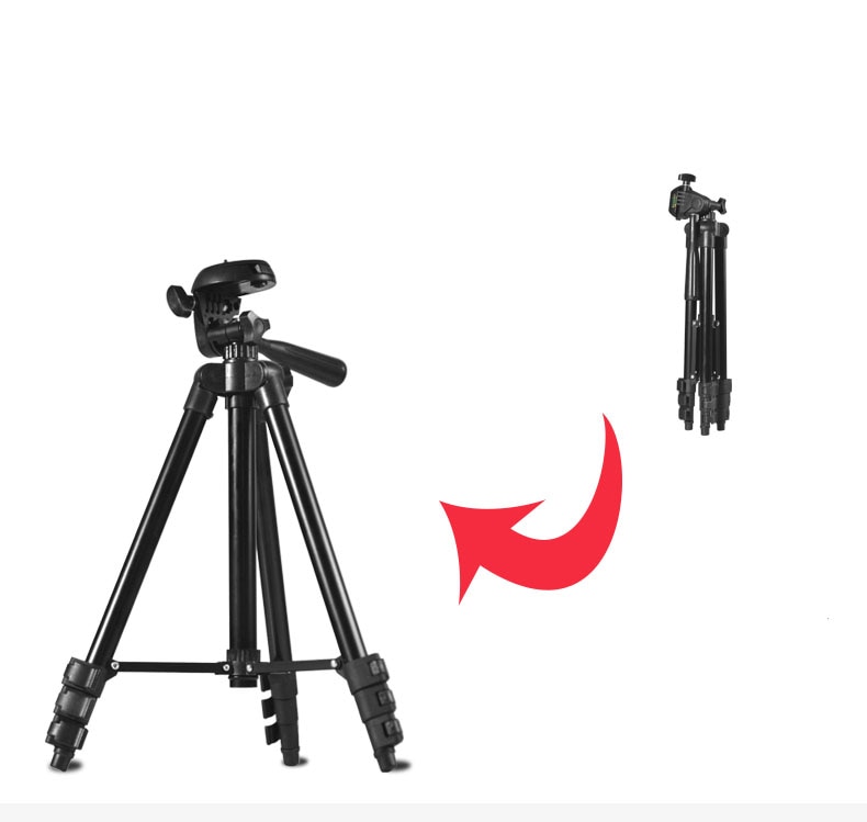 Tripod Universal Portable Digital Camera Camcorder Tripods Stand Light weight Aluminum tripe tripode for Canon Nikon Sony Phone