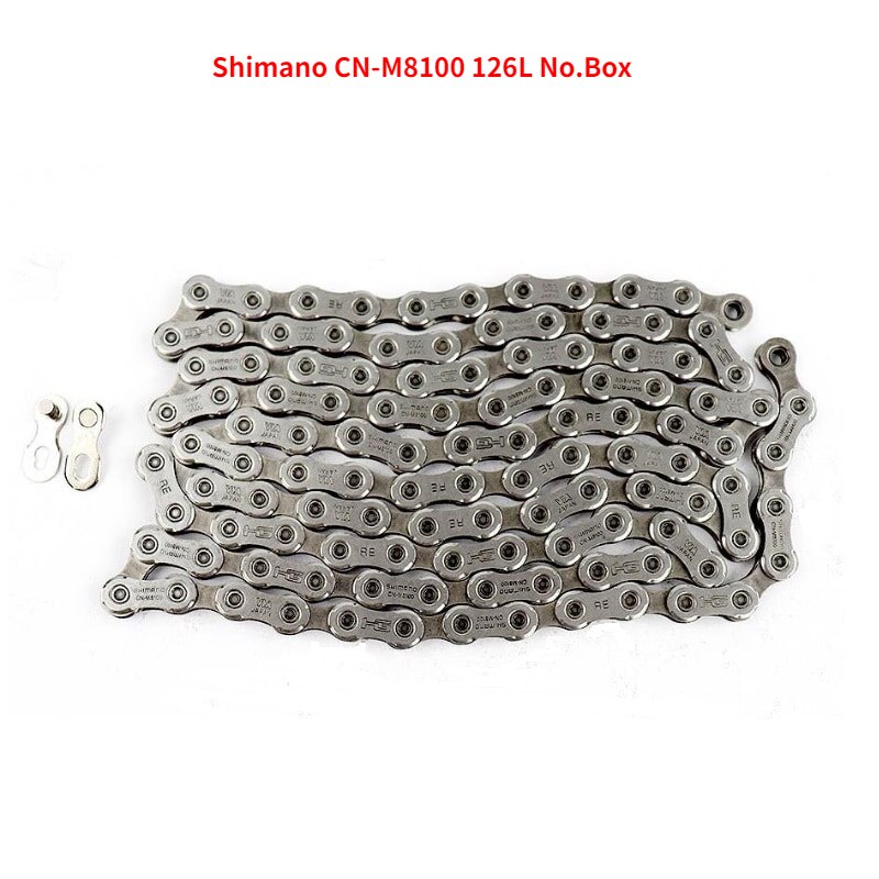 shimano Deore XT 12-speed Chain CN M8100 with Quick-Link M8100 chain Mountain Bike Bicycle Chain CN-M8100: 126L No.Box