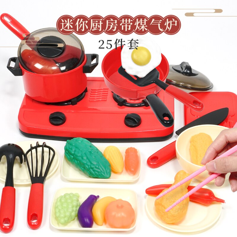 52 stück Schneiden Obst Gemüse Lebensmittel Täuschen Spielen tun Haus Spielzeug freundlicher Küche Kawaii Pädagogisches Spielzeug für Mädchen freundlicher: 25Stck