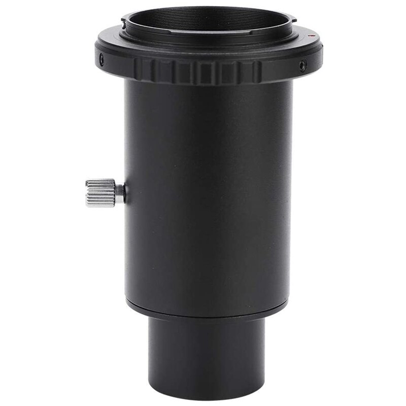 Telescope Camera Adapter 1.25inch T Adapter + 1.25inch T-Ring Mount Adapter + Extension Tube: Gold