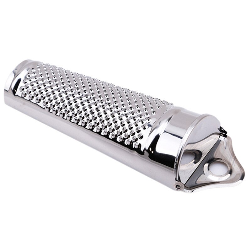 Stainless Steel Versatile Hand Held Nutmeg Citrus Zester Ginger Grater Garlic Nut Planer Kitchen Tools: Default Title