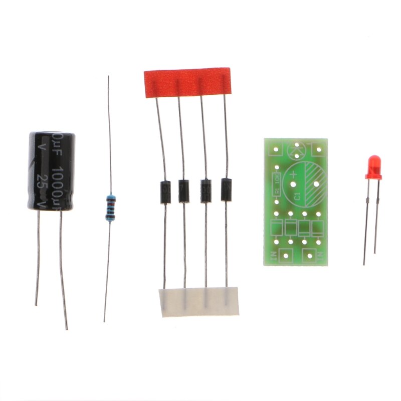 Ac-dc konverter 6/12/24v to 12v fuldbro ensretter filter strømforsyningsmodul  x6ha