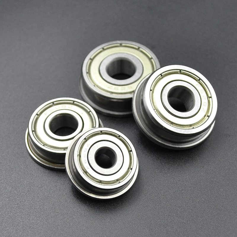 10 st flänslager med borrhål 2mm 3mm 4mm 5mm 6mm 7mm 8mm 9mm 10mm f625 f605 f608 mf105 mf115 f695 zz kullager med fläns